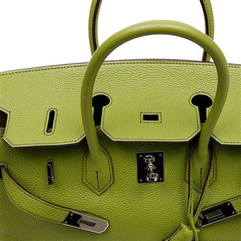 hermes vert anis|vert anis green.